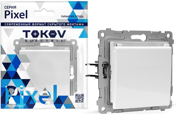 Розетка Tokov Electric Pixel TKE-PX-R1ZSW1-C01