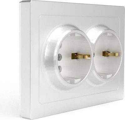 Розетка Tokov Electric Pixel TKE-PX-R2FZSF-C01