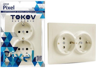 Розетка Tokov Electric TKE-PX-R2FZSF-C02