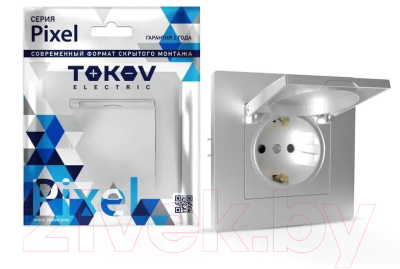 Розетка Tokov Electric Pixel TKE-PX-R1ZSW1-C03