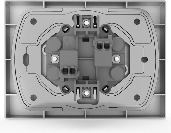 Розетка Tokov Electric Pixel TKE-PX-R2F-C03