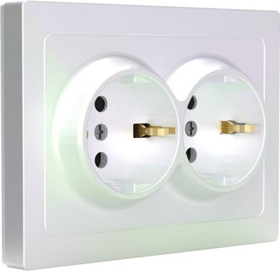 Розетка Tokov Electric Pixel TKE-PX-R2FZSF-C04