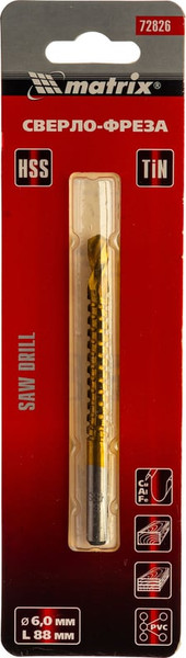 Сверло Matrix 72826