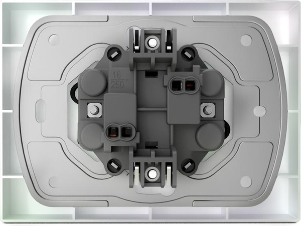 Розетка Tokov Electric Pixel TKE-PX-R2F-C04
