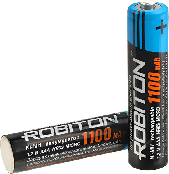 Аккумулятор Robiton 1100MHAAA SR2 - фото