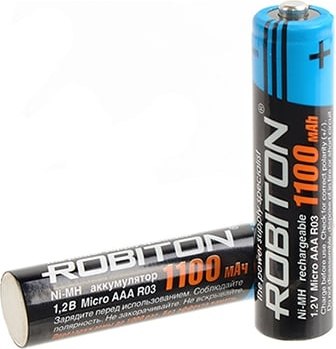 Комплект аккумуляторов Robiton 1100MHAAA-2 BL2