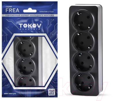 Розетка Tokov Electric Frea TKE-FR-R4Z-C14