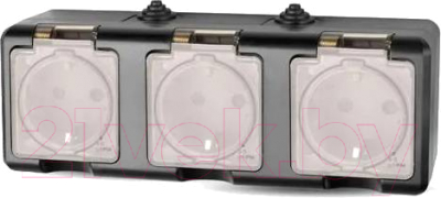 Розетка Tokov Electric Dita TKL-DT-R3Z-C14T-IP54 - фото