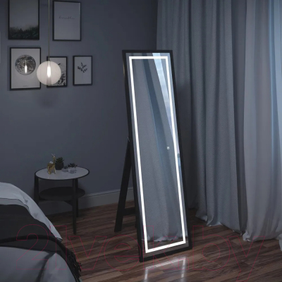 Зеркало Teymi Helmi 49x165 Black Edition / T20242 (сенсор)