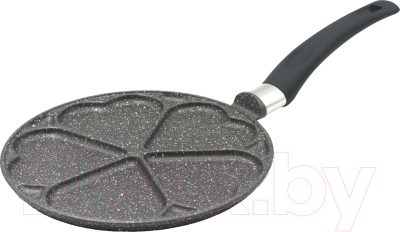 Сковорода для оладий Виктория Сердечки АЛА240 - фото