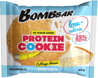 Протеиновое печенье Bombbar Protein Cookie Творог - фото