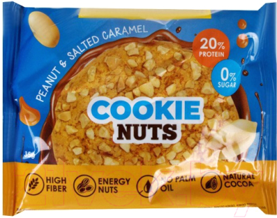 Протеиновое печенье Snaq Fabriq Cookie Nuts Арахисовый десерт