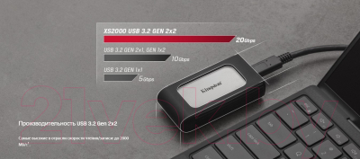 Внешний жесткий диск Kingston SXS2000 4TB (SXS2000/4000G)