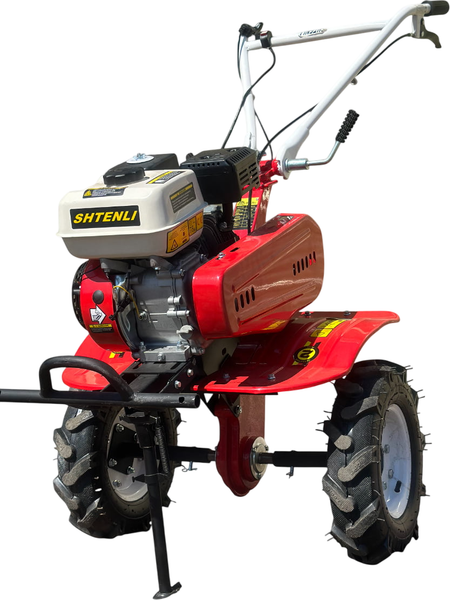 Мотокультиватор бензиновый Shtenli 900 PL (8л.с., колеса 4x8) - фото