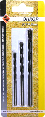 Набор сверл Энкор 9373
