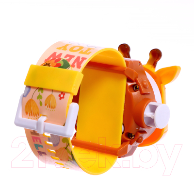 Часы наручные детские Zabiaka Часы-проектор. Жирафик / 10093178