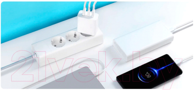 Зарядное устройство сетевое Xiaomi GaN Charger 67W EU / BHR7493EU/A07ZMEU