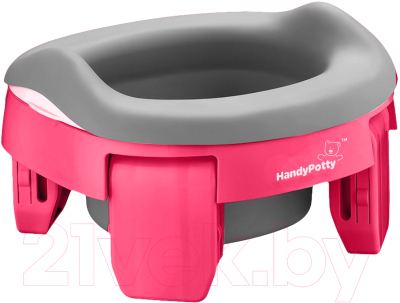 Дорожный горшок ROXY-KIDS HandyPotty / HP-255FG - фото