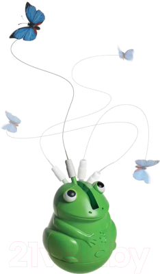 Игрушка для кошек SkyRus Лягушка / 00243/SR - фото