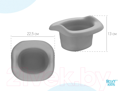 Вставка для детского горшка ROXY-KIDS ML-235RU-GR