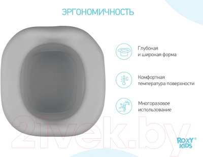 Вставка для детского горшка ROXY-KIDS ML-235RU-GR