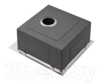 Мойка кухонная Milacio Denia 51 Steel / MC.77488