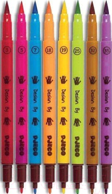 Фломастеры Djeco Двухсторонние / 08800