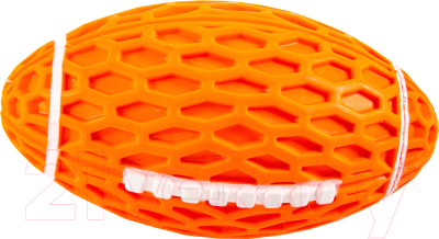 Игрушка для собак SkyRus Мяч регби с сотами / 088040 - фото