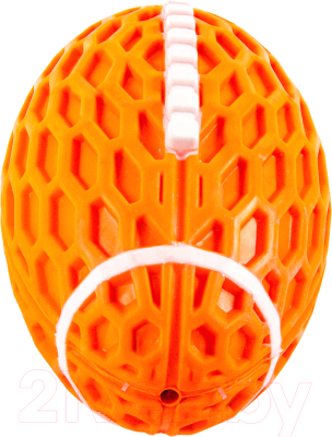 Игрушка для собак SkyRus Мяч регби с сотами / 088040