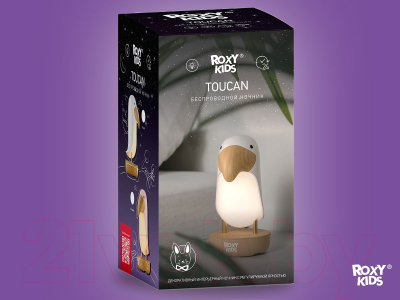Ночник ROXY-KIDS Тукан / RTCN-001-W