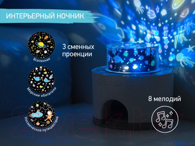 Ночник ROXY-KIDS Снежный домик / RSNW-001-W