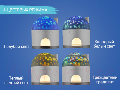 Ночник ROXY-KIDS Снежный домик / RSNW-001-W