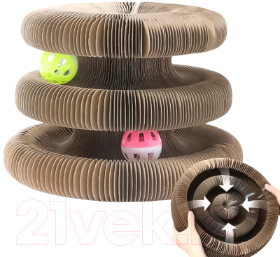 Игрушка-когтеточка SkyRus Organic Ball большая / 00274/SR