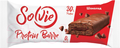 Набор протеиновых батончиков Solvie Protein Barre Шоколад - фото