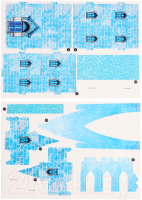 Конструктор Unicon Сказочный замок / 9771447