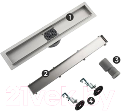 Трап для душа Gappo G86007-4