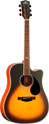 Акустическая гитара Kepma D1C Sunburst Matt / A146954 - фото
