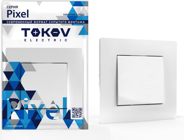 Выключатель Tokov Electric Pixel TKE-PX-V1F-C01