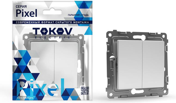 Выключатель Tokov Electric Pixel TKE-PX-V2-C01
