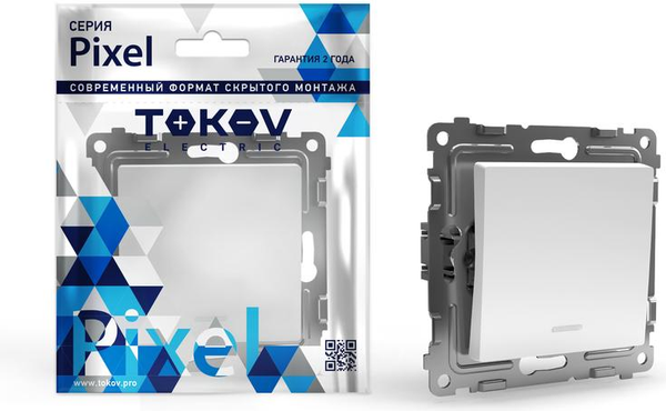 Выключатель Tokov Electric Pixel TKE-PX-V1I-C01