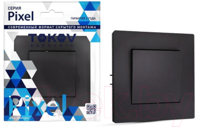 Выключатель Tokov Electric Pixel TKE-PX-V1F-C14