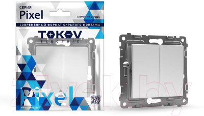 Выключатель Tokov Electric Pixel TKE-PX-P2-C01