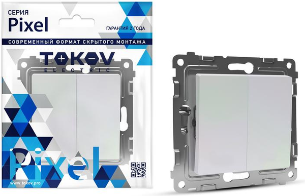Выключатель Tokov Electric Pixel TKE-PX-V2-C04