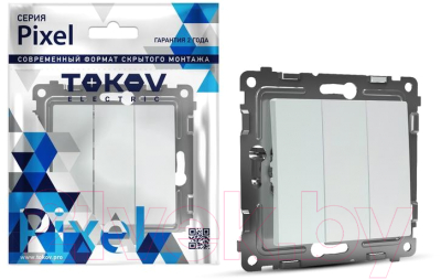 Выключатель Tokov Electric Pixel TKE-PX-V3-C04