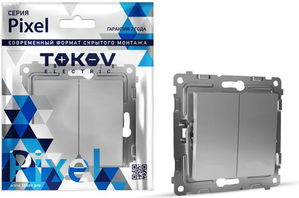 Выключатель Tokov Electric Pixel TKE-PX-V2-C03