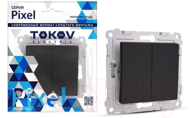 Выключатель Tokov Electric Pixel TKE-PX-V2F-C14