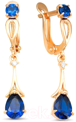 Серьги Красная Пресня 3489443Сп - фото