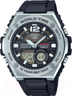 Часы наручные мужские Casio MWQ-100-1A - фото