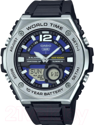 Часы наручные мужские Casio MWQ-100-2A - фото