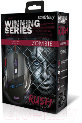 Мышь SmartBuy Rush Zombie / SBM-721G-K
